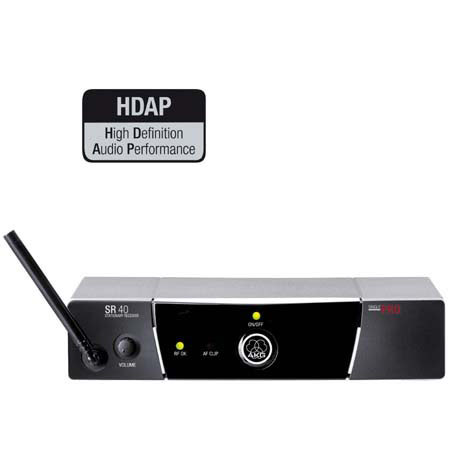 AKG WMS 40 Pro Sport Wireless System Set with US60B Frequency Range
