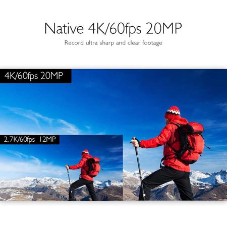 AKASO V50 Elite 20MP 4K Ultra HD Waterproof Wi-Fi Action Camera
