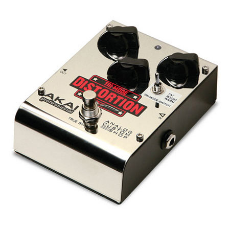 Akai Tri-Mode Distortion Guitar Effects Pedal