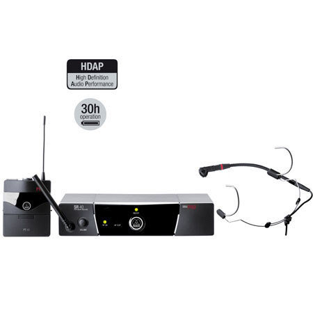 AKG WMS 40 Pro Sport Wireless System Set