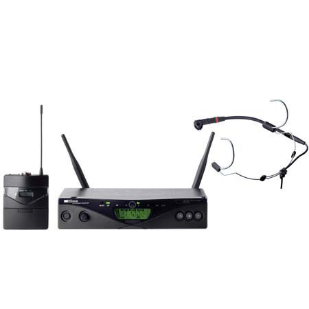 AKG WMS 450 Headworn Wireless Microphone System with Band 2 Frequency Range