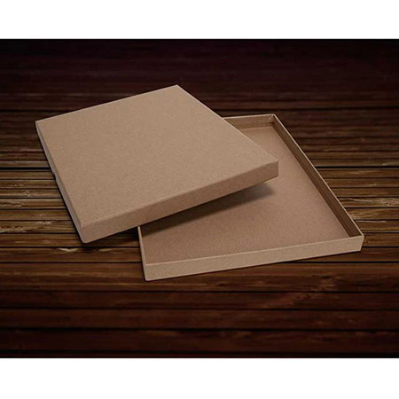 Tap Premium Print Boxes, Size 6.5 x 4.5 x .75, Color:Kraft.