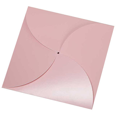TAP CD/DVD Petal Case, Holds One 5x5" Standard CD or DVD Pack of 100, Color: Bubblegum