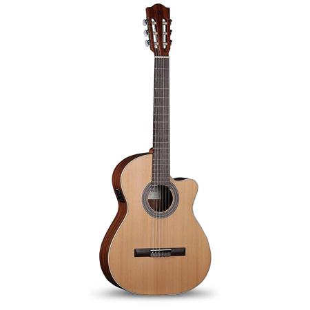 Alhambra AE Guitars Cutaway 1OP-CW-US Guitar, Indian Rosewood, Open Pore Finish