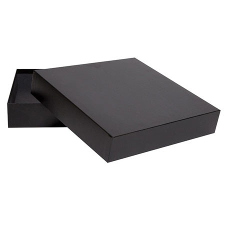 TAP Black Coated Album Box with Black Liner for Up to 10x10x2" Albums