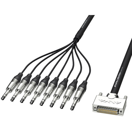 Alva Audio 9.8' Analog Multi-Core Cable, D-Sub25 to 8x TRS