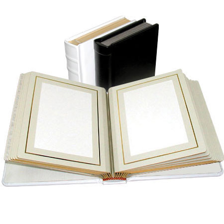 Classic Princess Album with Off White Pages, White