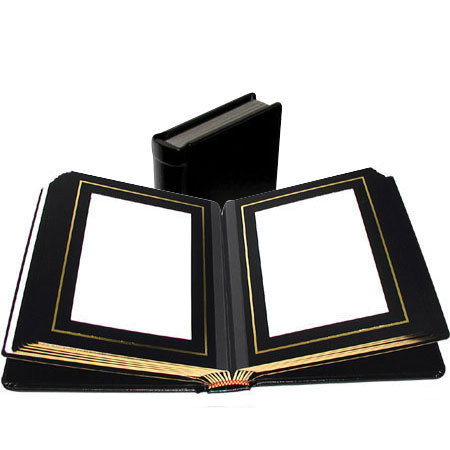 Classic Album Princess Black Leather Cover Album-8x10in