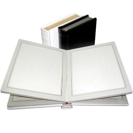 Adorama Pro Photo Album, Blk Cover, 36-5x7in, OffWh Pgs