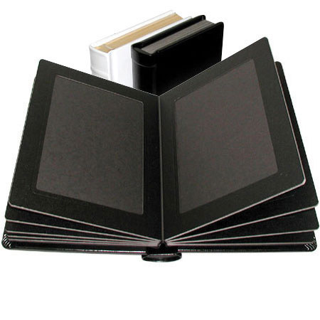 Adorama Pht Album w/9Blk Pgs f/18 8x10 inch Prnts, Wht