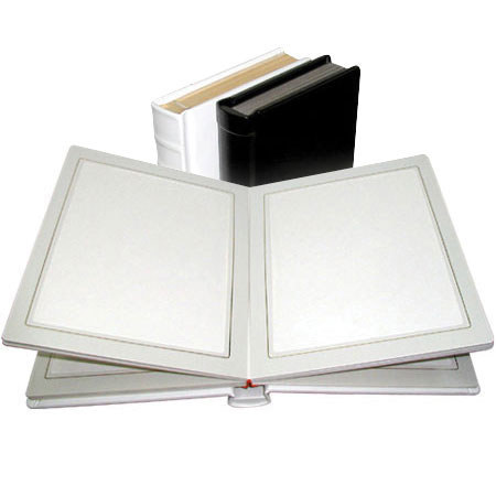 Adorama Pro Pht Album w/9Wt Pg f/18 8x10 inch Prnts,Wht