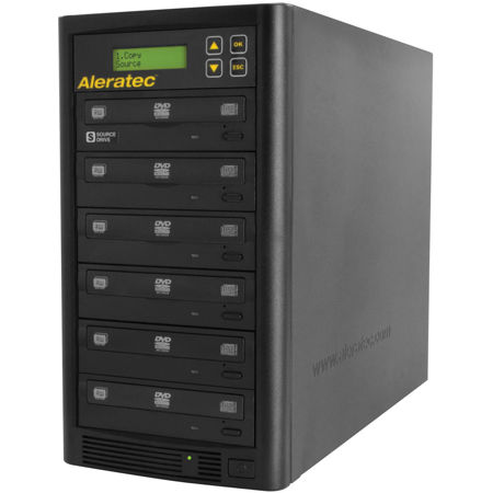 Aleratec 1:5 DVD/CD Copy Tower Stand-Alone Duplicator