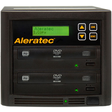 Aleratec 1:1 Copy Cruiser Pro SA HS Standalone DVD/CD Duplicator Burner