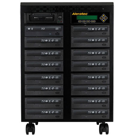 Aleratec 1:15 Blu-ray/DVD/CD Tower Publisher Duplicator