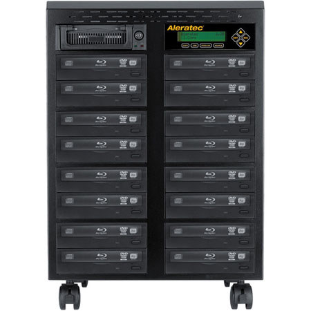 Aleratec 1:15 Blu-ray DVD CD Tower Publisher SLS Duplicator