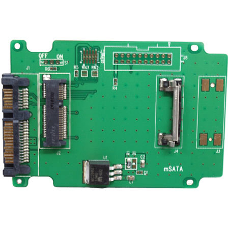 Aleratec 50mm mSATA SSD to SATA Adapter, 2-Pack