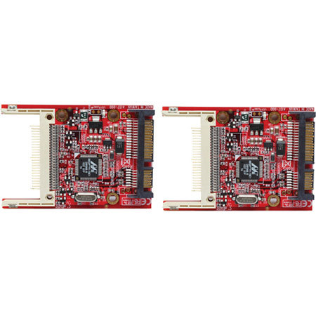 Aleratec Compact Flash (CF) to SATA Adapter, 2 Pack