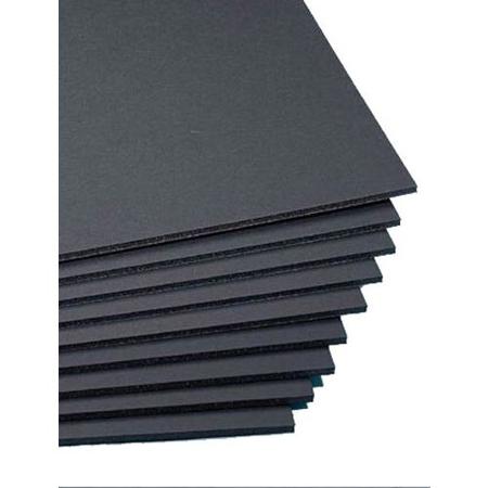 Elmer's Elmers Black on Black Foam Boards, 3/16" Thick, 40x60" Pack of 12