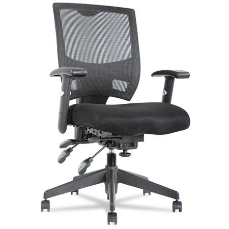 Alera Epoch Series High Performance Mesh Multifunction Chair, Black