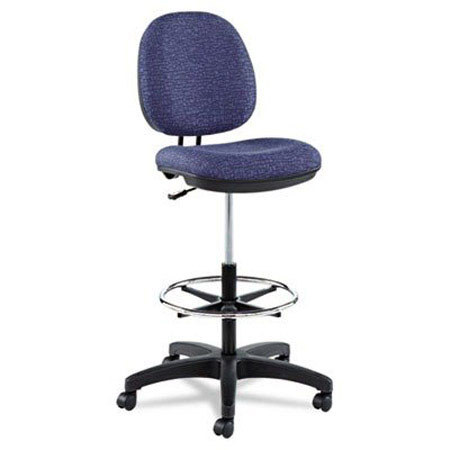 Alera IN4621 Interval Series Swivel Task Stool with Casters, Marine