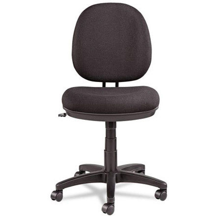 Alera IN4811 Interval Swivel/Tilt Task Chair with Casters, Black