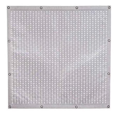 Aladdin FABRIC-LITE 200W 3'x3' Bi-Color Roll-Up LED Mat with Gold Mount Battery Plate