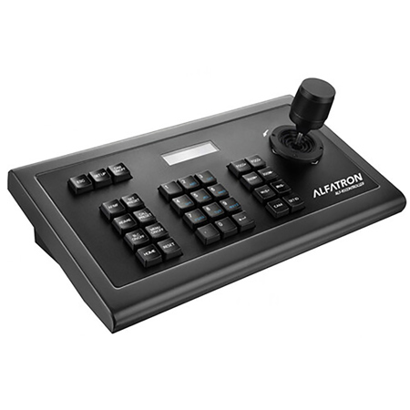 Alfatron ALF-RSCONTROLLER Analog Joystick Controller for PTZ Camera, Black