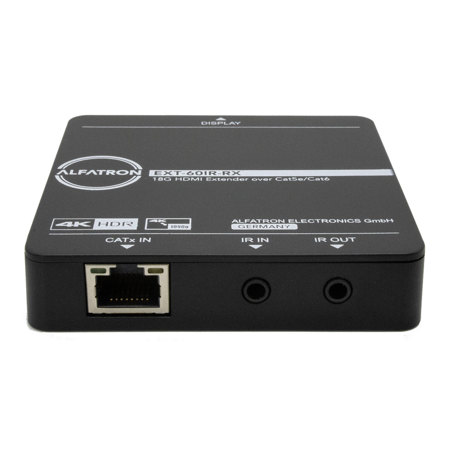 Alfatron EXT60IR-18G Point-to-Point HDMI and IR Signal Extender Set