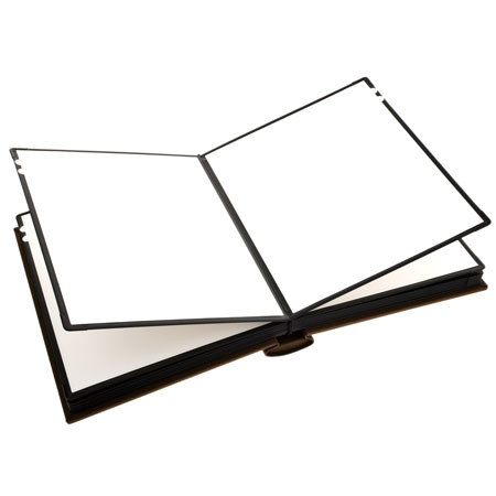 Flora Valencia Bound Album Windowed, 30-8x10in,Bk/Umber