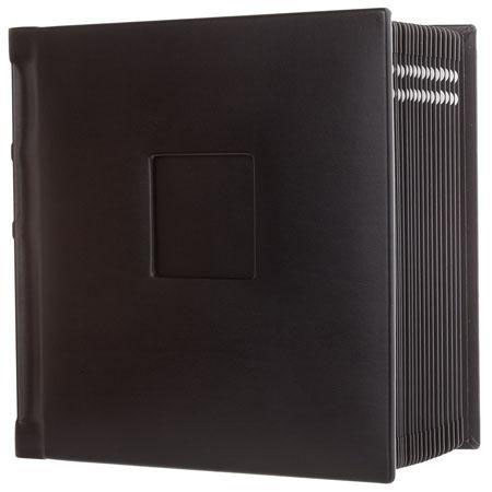 Flora Valencia Bound Album Windowed, 30-8x8in, Blk/Blk