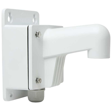 Alibi Long Wall Mount Bracket with J Box for ALI-IPV/ALI-IPD/ALI-CD IP Cameras