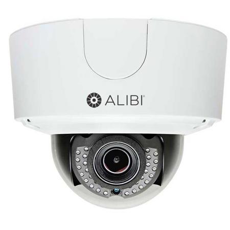 Alibi 6.0MP Day/Night Outdoor Vandalproof WDR Dome IP Security Camera, White