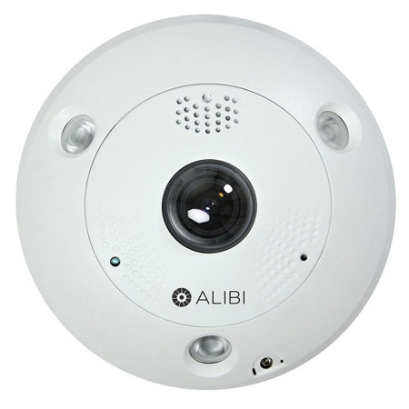 Alibi ALI-NS1006VRP 6MP Vandalproof 360 Degree D/N Panoramic Fisheye IP Camera