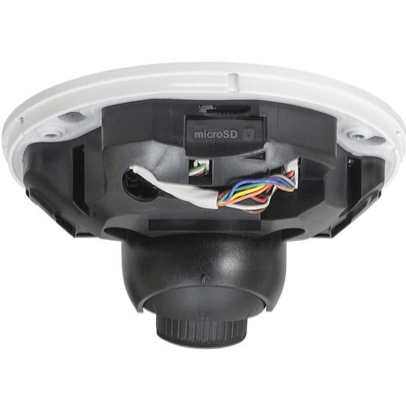 Alibi ALI-NS1124VR 4MP Starlight 30' IR Vandalproof WDR Day & Night Outdoor Wedge Dome IP Security Camera, 2688x1520 at 30fps, PoE, IP66 & IK08