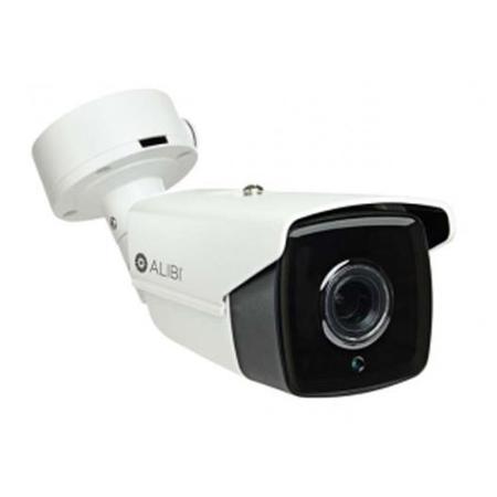 Alibi 6MP Day & Night Outdoor IP Bullet Camera with 4mm Lens, White/Black