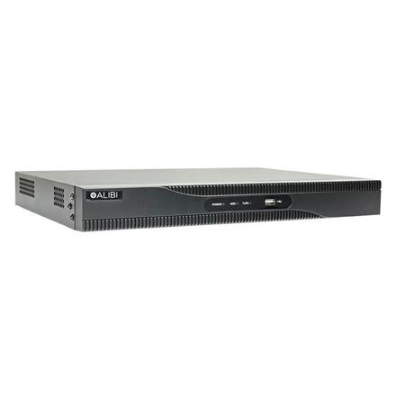 Alibi 3300 Series 8 Channel NVR, 8MP Recording Resolution, Integrated 8 Port PoE