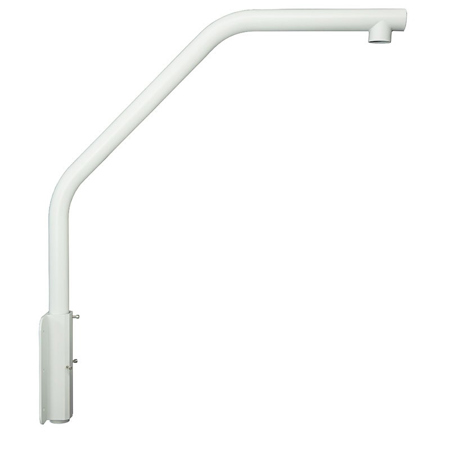Alibi Parapet Roof Mount Bracket for ALI-IPZ Series PTZ Cameras, White