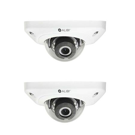 Alibi 2 PACK 2.0 MP HD-TVI 65' IR Vandalproof Outdoor Wedge Security Camera