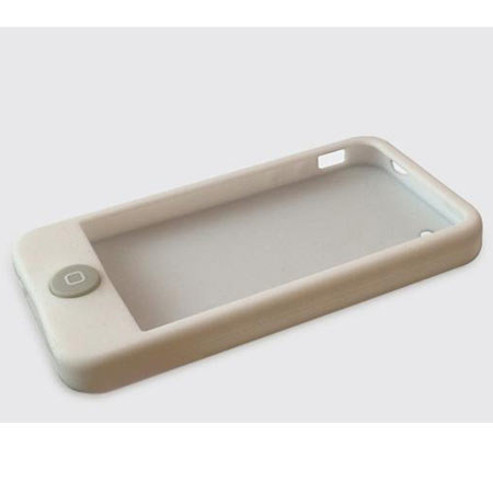 ALM White Silicone Case for Apple iPhone 4/4S