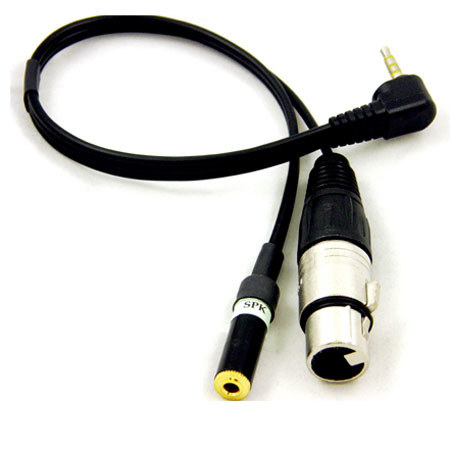 Alm Universal XLR Mic Adapter with Audio Output