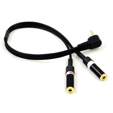 Alm Universal 3.5mm Mic Adapter with Audio Output