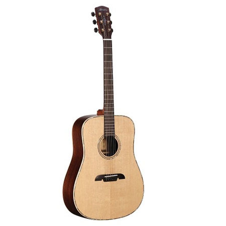 Alvarez MDA70 Masterworks Dreadnought Acoustic Guitar 21 Frets Rosewood with 12th Abalone Fret Inlay Fingerboard Mahogany Neck Dovetail Neck Joint