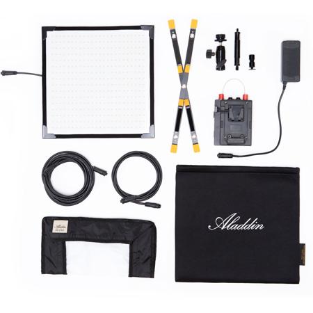 Aladdin Micro Bi-Flex M7 70W Bi-Color LED Panel with V-Mount Plate & Soft Case