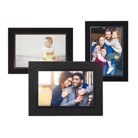 TAP Palmetto Easel 4x6" Photo Frame, Black/Gold, 25-Pack