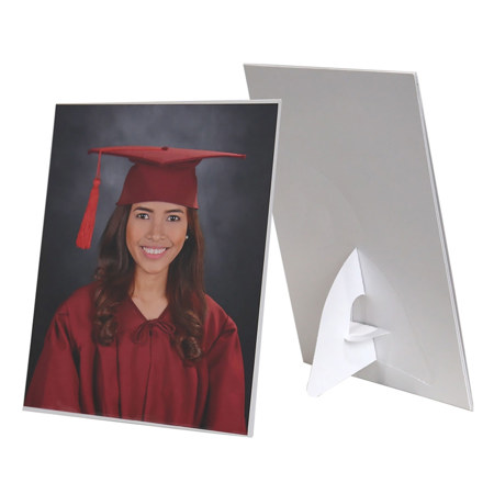 TAP Show Off Easel 8x10" Photo Frame, White, 25-Pack