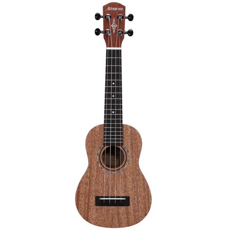 Alvarez Regent RU22S Soprano Ukulele Acoustic Guitar, Mahogany, Satin
