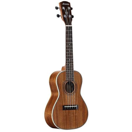 Alvarez Regent RU90CP Concert Acoustic Ukulele Pack, Tuner & Bag, Natural Satin