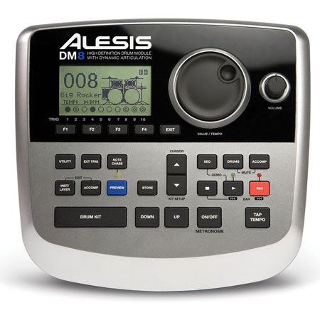 Alesis DM8 USB Kit, Compact Quick-Set Electronic Drum Set