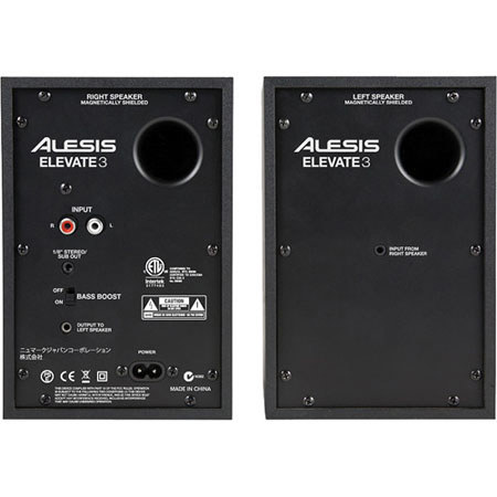 Alesis Elevate 3 Powered 3" Desktop Studio Speakers, Pair
