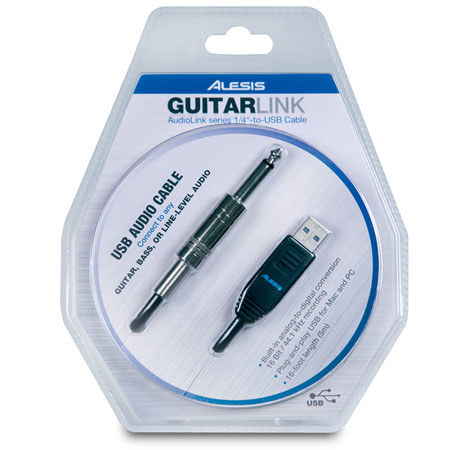 Alesis GuitarLink 1/4 inch to USB Cable